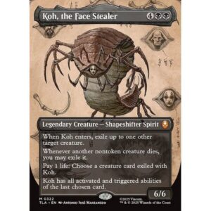 Avatar: The Last Airbender - 322 - Koh, the Face Stealer - Mythic - B - Foil (Front)