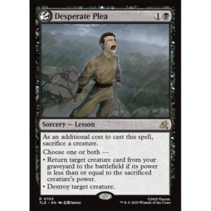 Avatar: The Last Airbender Eternal - 103 - Desperate Plea - Rare - B - Foil (Front)