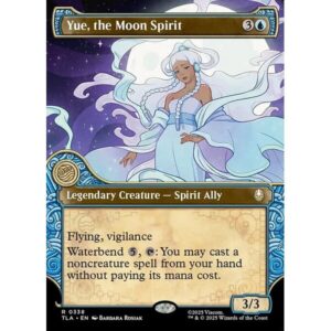 Avatar: The Last Airbender - 338 - Yue, the Moon Spirit - Rare - U - Foil (Front)
