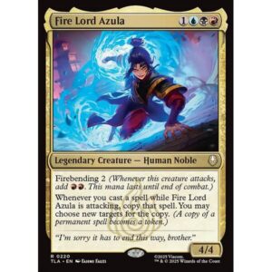 Avatar: The Last Airbender - 220 - Fire Lord Azula - Rare - Multi - Non-foil (Front)