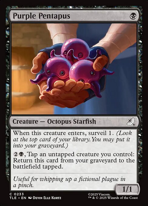 Avatar: The Last Airbender Eternal - 233 - Purple Pentapus - Common - B - Foil (Front)