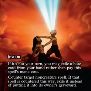 Avatar: The Last Airbender Eternal - 13 - Force of Negation - Mythic - U - Non-foil (Front)