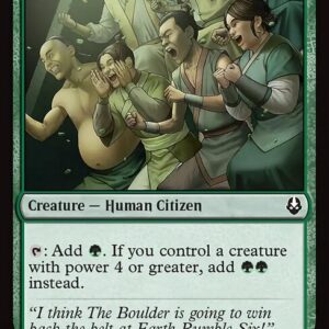 Avatar: The Last Airbender - 190 - Raucous Audience - Common - G - Foil (Front)