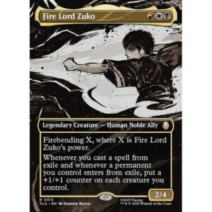 Avatar: The Last Airbender - 315 - Fire Lord Zuko - Rare - Multi - Foil (Front)
