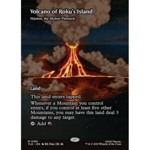 Avatar: The Last Airbender Eternal - 61 - Valakut, the Molten Pinnacle - Mythic - C - Non-foil (Front)