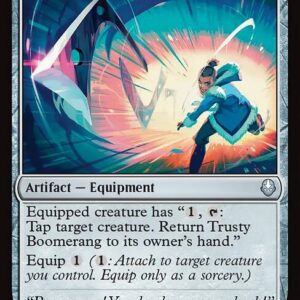 Avatar: The Last Airbender - 260 - Trusty Boomerang - Uncommon - C - Non-foil (Front)