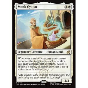 Avatar: The Last Airbender Eternal - 81 - Monk Gyatso - Rare - W - Non-foil (Front)
