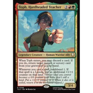 Avatar: The Last Airbender - 246 - Toph, Hardheaded Teacher - Rare - RG - Non-foil (Front)