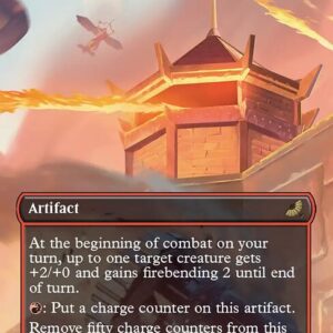 Avatar: The Last Airbender Eternal - 64 - Fire Nation Turret - Rare - R - Foil (Front)
