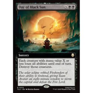Avatar: The Last Airbender - 373 - Day of Black Sun - Rare - B - Foil (Front)