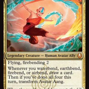 Avatar: The Last Airbender - 207 - Avatar Aang // Aang, Master of Elements - Mythic - C - Non-foil (Front)