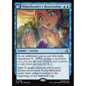 Avatar: The Last Airbender Eternal - 99 - Waterbender's Restoration - Rare - U - Non-foil (Front)