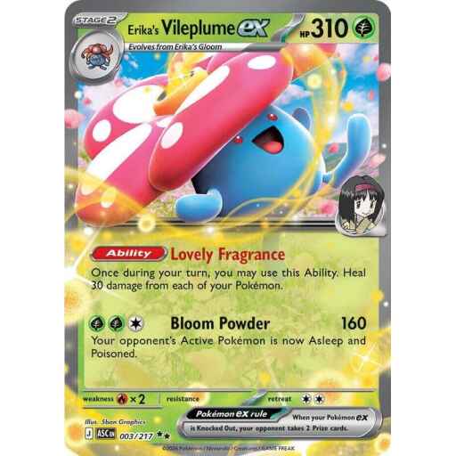 ME: Ascended Heroes - 003/217 - Erika's Vileplume ex