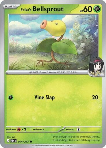 ME: Ascended Heroes - 004/217 - Erika's Bellsprout