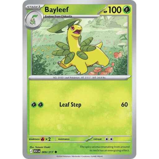 ME: Ascended Heroes - 009/217 - Bayleef