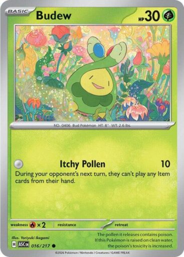 ME: Ascended Heroes - 016/217 - Budew