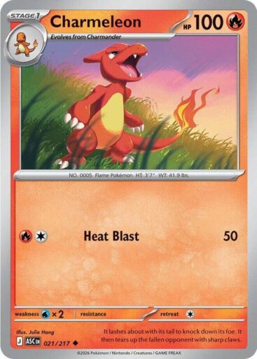 ME: Ascended Heroes - 021/217 - Charmeleon