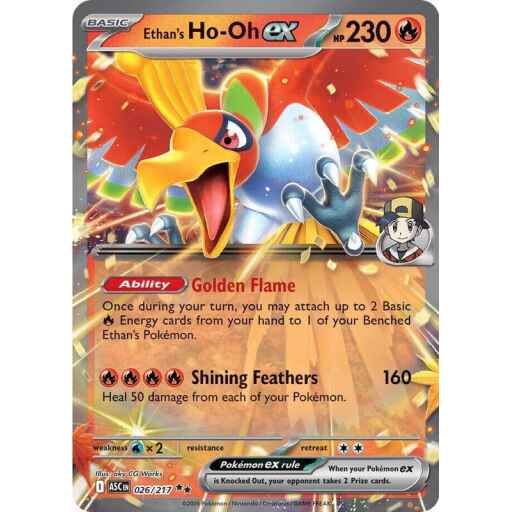 ME: Ascended Heroes - 026/217 - Ethan's Ho-Oh ex