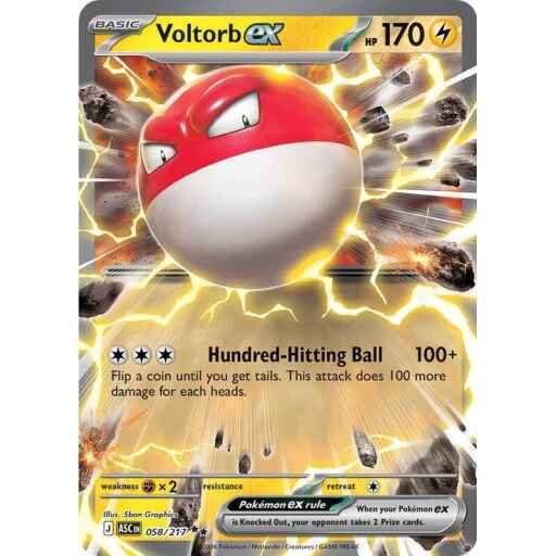 ME: Ascended Heroes - 058/217 - Voltorb ex