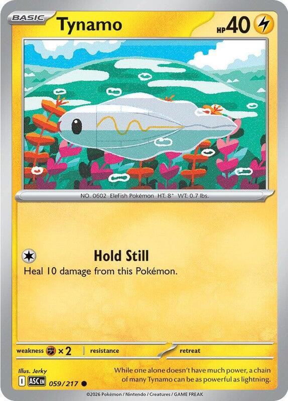ME: Ascended Heroes - 059/217 - Tynamo - Reverse Holo