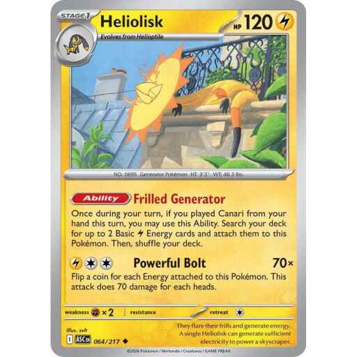 ME: Ascended Heroes - 064/217 - Heliolisk