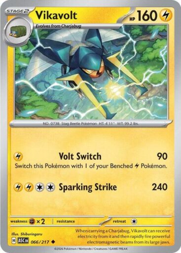 ME: Ascended Heroes - 066/217 - Vikavolt