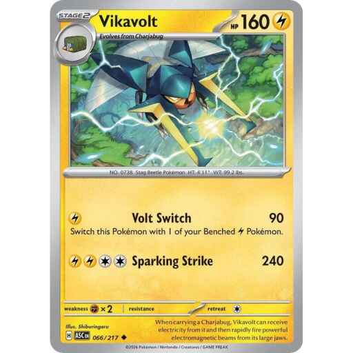 ME: Ascended Heroes - 066/217 - Vikavolt