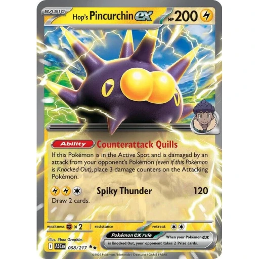 ME: Ascended Heroes - 068/217 - Hop's Pincurchin ex