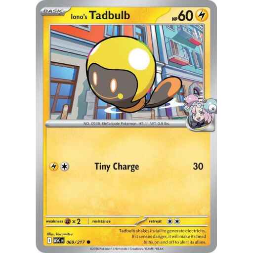 ME: Ascended Heroes - 069/217 - Iono's Tadbulb