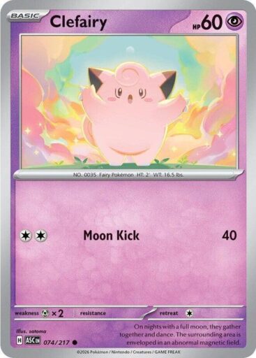 ME: Ascended Heroes - 074/217 - Clefairy