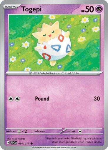 ME: Ascended Heroes - 080/217 - Togepi