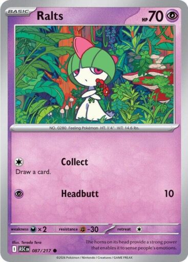 ME: Ascended Heroes - 087/217 - Ralts