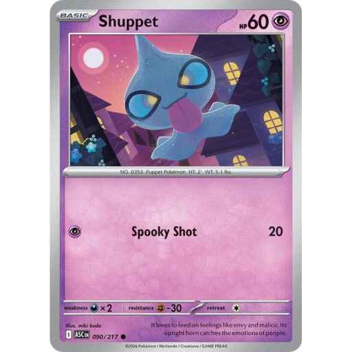 ME: Ascended Heroes - 090/217 - Shuppet