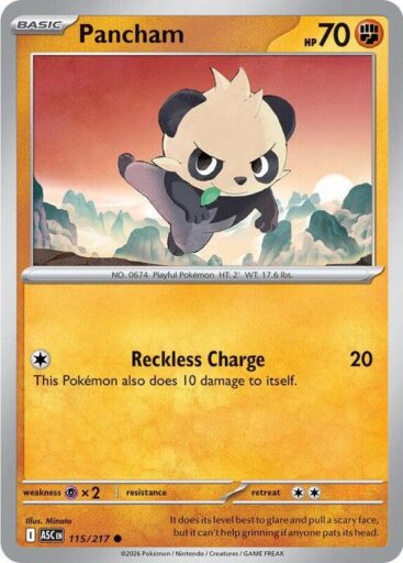 ME: Ascended Heroes - 115/217 - Pancham