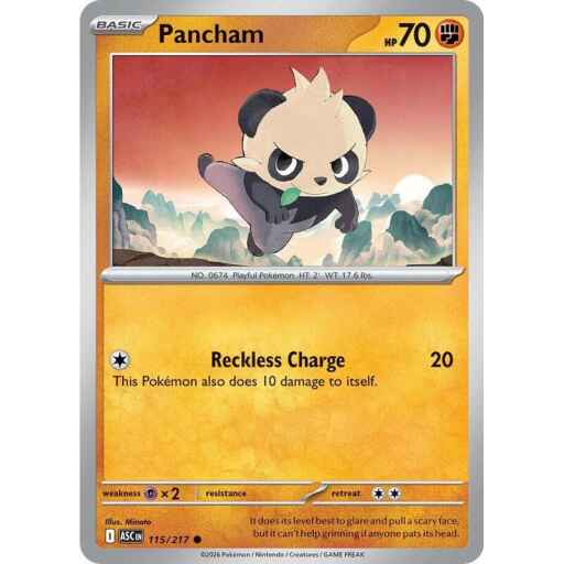 ME: Ascended Heroes - 115/217 - Pancham
