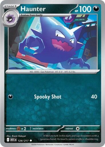 ME: Ascended Heroes - 124/217 - Haunter
