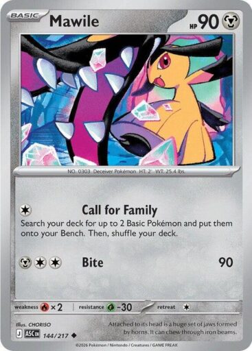 ME: Ascended Heroes - 144/217 - Mawile