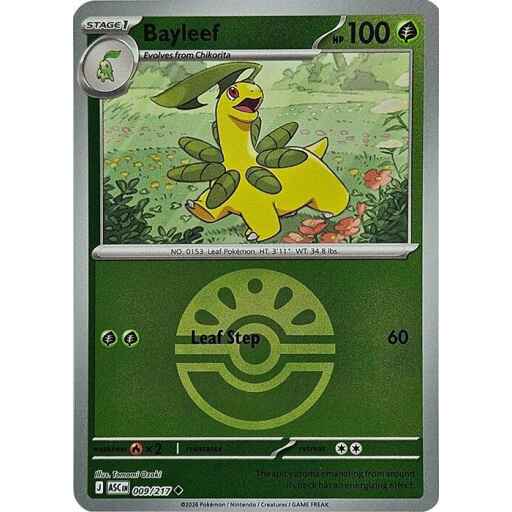ME: Ascended Heroes - 009/217 - Bayleef (Friend Ball) - Reverse Holo