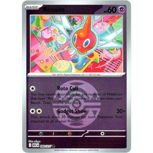 ME: Ascended Heroes - 092/217 - Rotom (Dusk Ball) - Reverse Holo