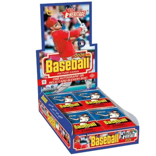 2026 Topps Heritage Baseball - Hobby Box