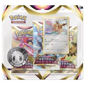 Pokemon Astral Radiance 3-pk Blister [Random Art]