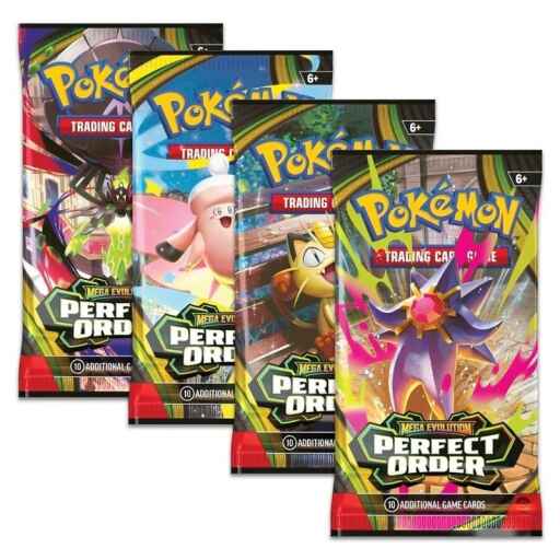 Alternative view of [Rip & Ship Exclusive] Pokemon Perfect Order Booster Pack