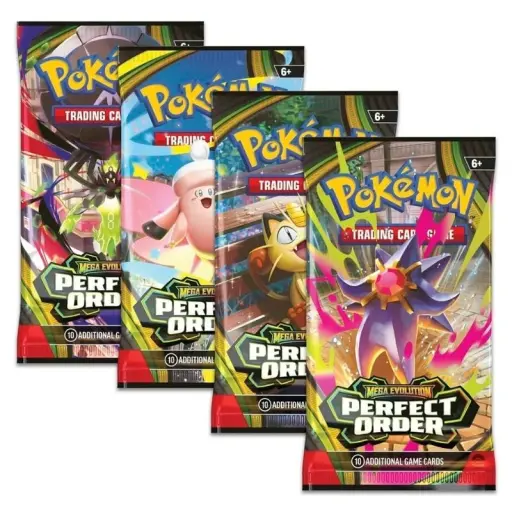 Alternative view of [Rip & Ship Exclusive] Pokemon Perfect Order Booster Pack
