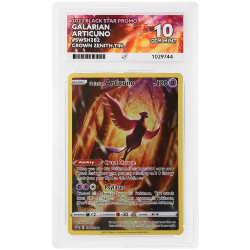 ACE 10 Gem Mint - 2023 Pokemon Black Star Promo Galarian Articuno #SWSH282