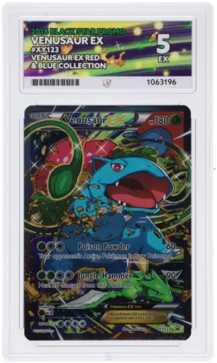ACE 5 Excellent - 2016 Pokemon Black Star Promo Venusaur Ex #XY123