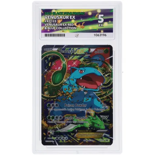 ACE 5 Excellent - 2016 Pokemon Black Star Promo Venusaur Ex #XY123