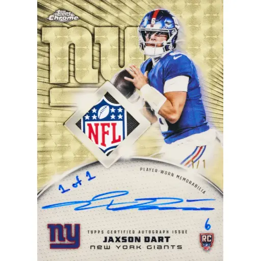 Alternative view of 2025 Topps Chrome Football NFL – Value Box