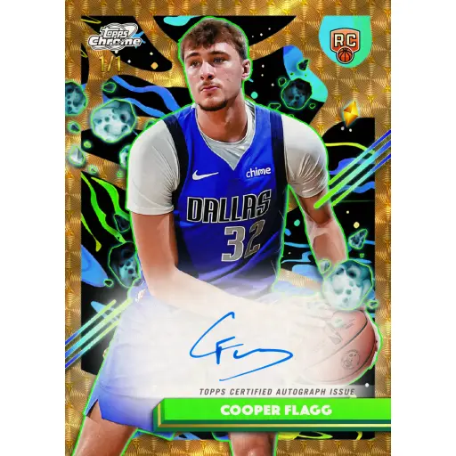 Alternative view of [Rip & Ship Exclusive] 2025-26 Topps Chrome Cosmic Basketball Hobby Box [Skip The Line]
