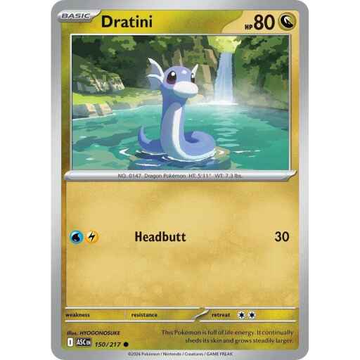 Ascended Heroes - 150/217 - Dratini