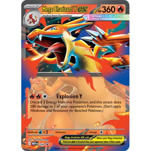 ME: Mega Evolution Promo - 030 - Mega Charizard Y ex - 030